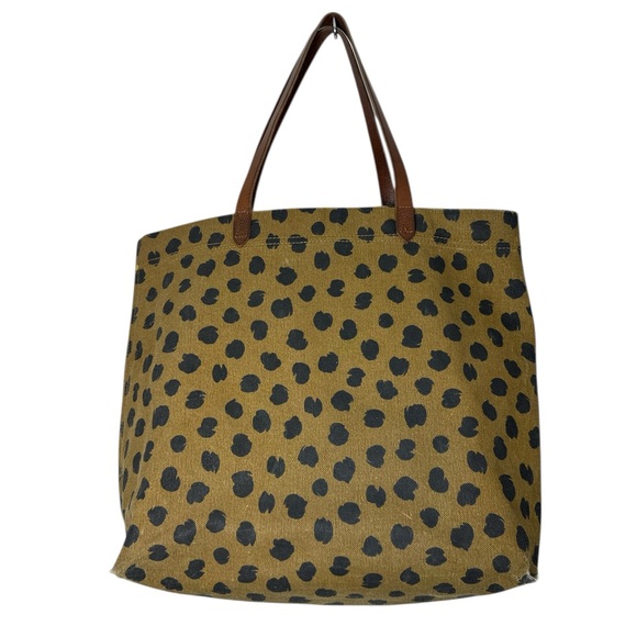 Madewell The Canvas Transport Tote in Painted Spots - Picture 4 of 16